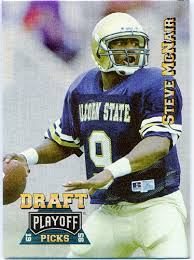 Like stafford, he is young — he will be 21 years old as a rookie. Steve Mcnair 1995 Playoff Prime Football Card 182 Rookie Card Djs Pokemon Cards