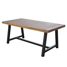 Applications of metal table legs include office, institutional & hospitality products include architectural columns, balusters, chair and dining table legs, finials, pedestals, spindles, sofa and tapered legs, turn and twist posts. Backyard Creations Atkins Rectangular Dining Patio Table At Menards