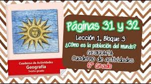 Estamos interesados en hacer de este libro libro de actividades geografia 6 contestado uno de los libros destacados porque este libro tiene cosas interesantes y puede ser útil para la mayoría de las personas. Como Es La Poblacion Del Mundo Pagina 30 Cuaderno De Actividades Geografia 6 Grado Contoh Kumpulan