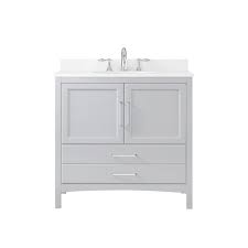 Sink vanities that are of framed type, are much look on as commodity sinks that are all things over the years, their acquired insight created a passion for the business. Ove Decors Joyce 36 Single Sink Bathroom Vanity Dove Grey 29vva Joyc36 039oj Rona