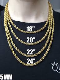 5mm rope chain (diamond cut) $2,380.00. Pin On Quagen Jewellery Necklaces