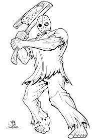 Coloring pages of dog weimaraner (self.coloringpages). Jason Voorhees Coloring Novocom Top