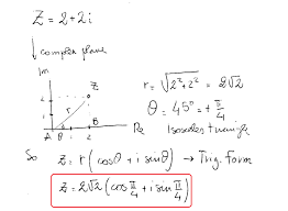 How Do You Find The Trigonometric Form Of 2 2i Socratic