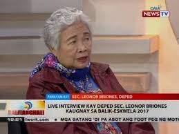 Parnamirim, nova cruz, canguaretama, goianinha, macaíba, são josé de mipibú, são paulo do potengi. Bt Panayam Kay Sec Leonor Briones Kaugnay Ng Balik Eskwela 2017 Youtube