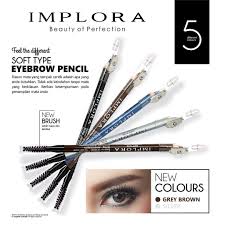 Implora Soft Type Eyebrow Pencil Pensil Alis Bpom Original Di Lapak Evelyn Bukalapak