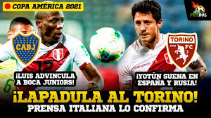 Boca juniors have announced the signing of luis advíncula from rayo vallecano. Luis Advincula A Boca Juniors Lapadula A Torino Peruanos En El Extranjero Resumen Copa Youtube