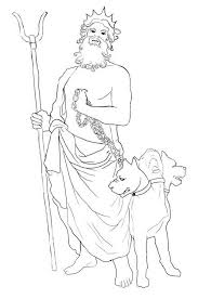 You can use our amazing online tool to color and edit the following hades coloring pages. How To Draw Hades And Cerberus Coloring Page Netart Hades Hades Drawing Greek Mythology Art