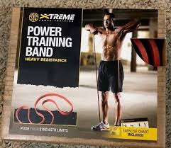 Exercise Bands Extra Heavy Golds Gym 05 0824gg Accessories