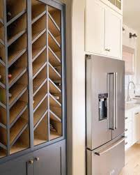 Measure the depth of your kitchen cabinet. The Top 52 Wine Rack Ideas