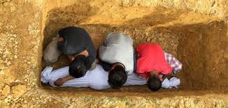 كيفية دفن الميت في الإسلام - موضوع
