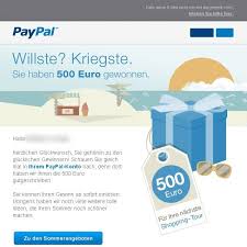 Zuerst dachte ich, ich will ohne meinen mann nicht mehr leben, aber die kinder haben mir sehr geholfen. E Mail Panne Paypal Verschickt 500 Euro Gewinnbenachrichtigung Der Spiegel