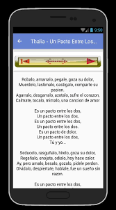 Thalia Letras For Android Apk Download