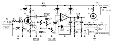 Here you are at our website, contentabove (guitar amp wiring diagram ) published by at. Music Instrument Guitar Headphone Amplifier Schematic