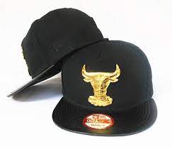 Cheap Nba Chicago Bulls Snapback Black Hats Gold Bull Logo 1051 Factory Direct Sale And Please Go Follow Me To Pick Up Coupons