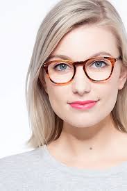 New Day Square Brown Full Rim Eyeglasses