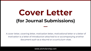 How to write a cover letter for manuscript submissions. Cover Letter For Manuscript Submission To A Journal Cover Letter Template For Journal Submission Download A Scholarship