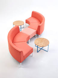 Discover Modern Office Soft Seating Including Lounge Chairs Sofas Side Chairs And More Designed Modular Furniture Modular Furniture Design Curved Furniture