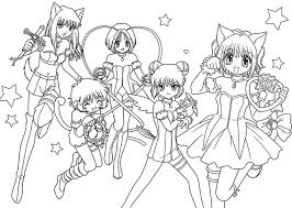 Here you can find many characters' coloring pages from anime and manga to download, print and color them online or offline with your family and friends. Get This Cute Anime Coloring Pages For Girls Printable