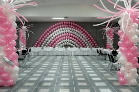 Hall Birthday Decoration At Home Wall Bb S Balloon Events Home Sweet 16 Decorations Birthday Party Halls Balloon Decorations