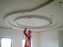 Kak Sdelat Kruglyj Potolok Iz Gipsokartona Youtube Ceiling Design Ceiling Design Bedroom Celling Design