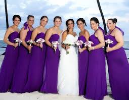 Bring a touch of pretty purple to your wedding day look with these stunning bridal bouquets. White And Purple Calla Lily Bouquet At A Beach Wedding The Bridal Flower Silk And Real Touch Wedding Bouquets