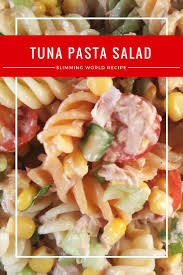 Fill the stock pot with filtered water according to pasta instructions. Tuna Pasta Salad A Slimming World Christmas Buffet Recipe Tuna Salad Pasta Tuna Pasta Pasta Salad