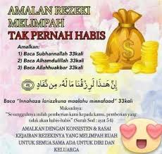 Posted by madet at 9:50 am. Nisher Beauty Ayat Murah Rezeki Sama Sama Kita Amalkan Facebook