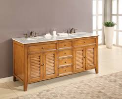 James martin vanities chicago 60 free standing wall mounted / floating single basin vanity set with wood cabinet and classic white quartz vanity top. Shutter 70 Vanity In Oak Finish White Carrara Marble Top Jj 6070d12 Owc