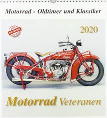 Auch motorräder gelten ab einem alter von 30 jahren als oldtimer. Motorrad Veteranen 2020 Motorrad Oldtimer Und Klassiker Amazon De Bucher