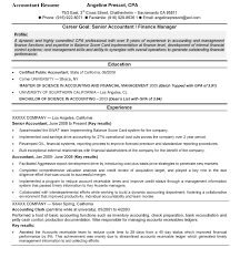 accounting job resume sample 2019