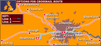 Image result for pic of london cross rail project
