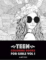 Here presented 55+ easy drawing for girls images for free to download, print or share. Teen Coloring Books For Girls Vol 1 Detailed Drawings For Older Girls Teenagers Fun Creative Arts Craft Teen Activity Zendoodle Relaxing Mindfulness Relaxation Stress Relief Art Therapy Coloring