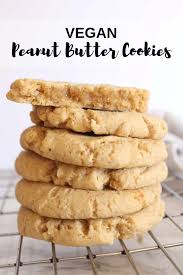 Vegan Peanut Butter Cookies Recipe Vegan Cookies Recipes Vegan Peanut Butter Cookies Vegan Peanut Butter