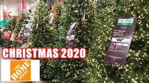Home Depot Christmas 2020 Shop With Me Christmas Trees And Wreaths In 2020 Christmas Decorations Christmas Tree Home Depot