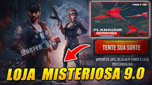 Nos últimos dias, muito tem se falado da loja misteriosa 7.0, porém, nenhuma confirmação explicita havia sido feita pela garena. Confira A Loja Misteriosa 9 0 Planador Removido Evento Recarga Diamante Royale Free Fire Youtube