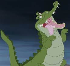 Tick Tock The Crocodile Better Known As Just The Crocodile Is A Supporting Character In Disney S 1 Peter Pan Crocodile Crocodile Cartoon Peter Pan Characters