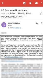 Nor approved under the relevant laws. This Crypto Company Has Been Blacklisted By Bank Negara So Why Are People Still Investing