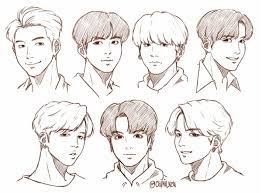 Na Ri On Twitter Bts Drawings Drawings Kpop Drawings