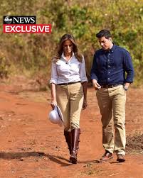 Facebook / first lady melania trump. I Want To Show Them That I Don T Care Melania Trump Reveals Details Of Her Life In The White House In Her First Extensive Sit Down Interview Since Becoming First Lady Abc
