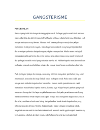 Anak atau remaja yang kabur dari rumah mungkin terdengar lumrah. Pdf 27755568 Gangsterisme Esei Software Engineering Academia Edu