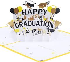 Celebrate the class of 2021 grad with a handcrafted card from our signature collection. Buy Happy Graduation Card 3d Graduation Greeting Card Graduation Pop Up Card Celebration Card Gift For Graduating School Students Online In Indonesia B08zyr5dnb