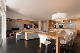 Maybe you would like to learn more about one of these? Open Plan Living Dining Mid Century Esszimmer San Francisco Von De Mattei Construction Houzz