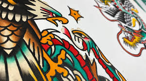 See what galleries are showing nationwide each month. Drawing An American Eagle Traditional Tattoo Flash 4 Youtube