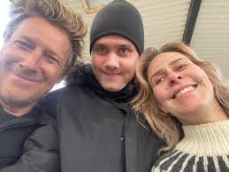 My mother and I reunite with Magnús Scheving!