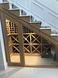 In tampa, wine cellar specialists worked on a. Bespoke Wineracking For Understairs Wine Storage Perfect For Any Home Re Design Or Makeover Made Home Wine Cellars Under Stairs Wine Cellar Stairs Design