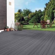 Traumgarten Wpc Terrassendiele 20x195mm Dreamdeck Platinum Grau In 2020 Terrassendielen Wpc Terrassendielen Und Terrasse