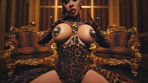 Карди Би Анал, ее тугую задницу растягивает BBC-Second Life Blacked