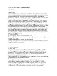 Maybe you would like to learn more about one of these? Proposal Usaha Makanan Catering