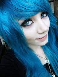 Blue tint emo hair for girls. Our Emo Scene Queen 3 Amber S Blue Hair We Heart It Emo Scene Hair Blue Hair Scene Hair