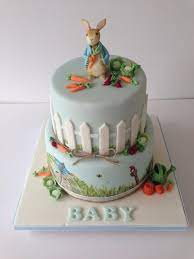 Peter Rabbit Baby Shower Cake Shower Cakes Baby Shower Cakes Peter Rabbit Cake